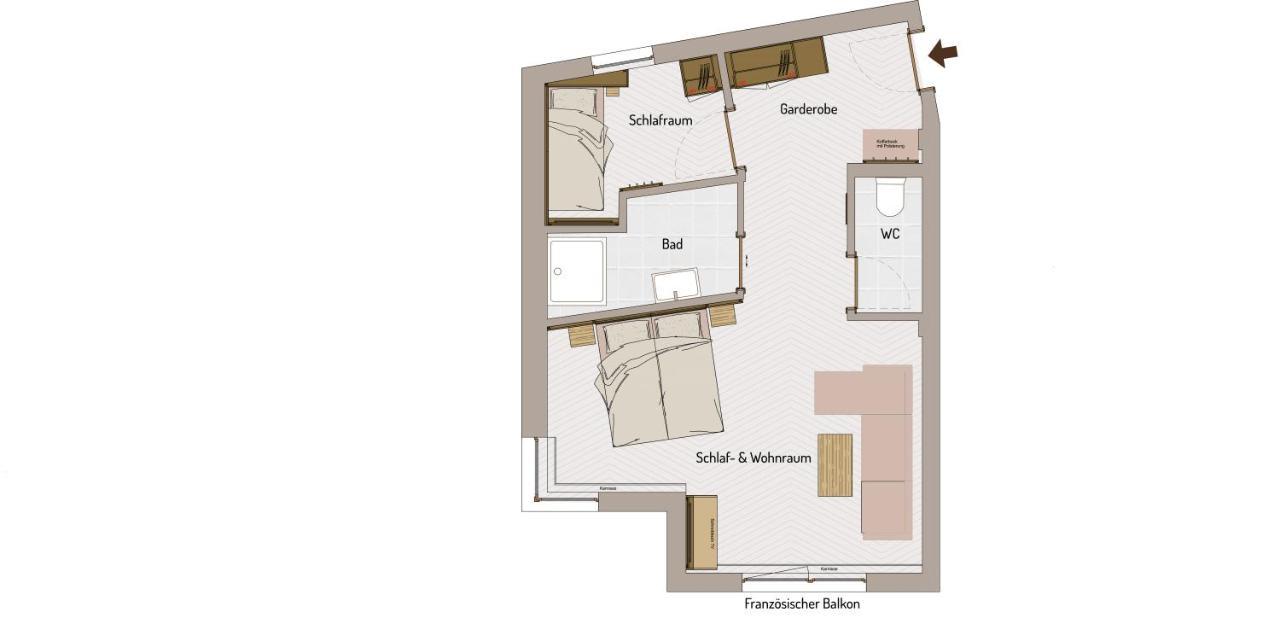 סנט לאונרד אים פיצטל Hotel Gundolf מראה חיצוני תמונה